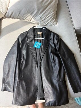 Vrg grl leather jacket